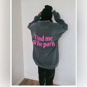 FIND ME AT THE PARK DISNEY INSPIRED SWEATER